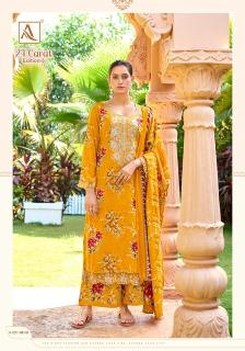 Alok suit 24 carat-5 dress materials wholesale and manufacturers